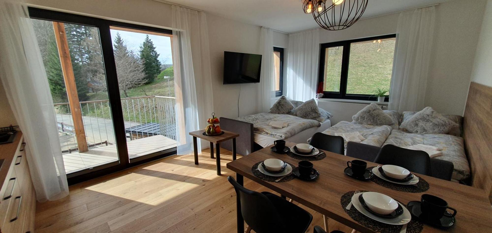 Ski&Bike Apartment Janske Lazne + Parking Exterior photo